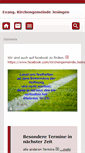 Mobile Screenshot of jesingen-evangelisch.de